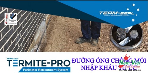 Phòng Chống Mối Bằng Đường Ống Termite-Pro Nhập Khẩu Từ Úc