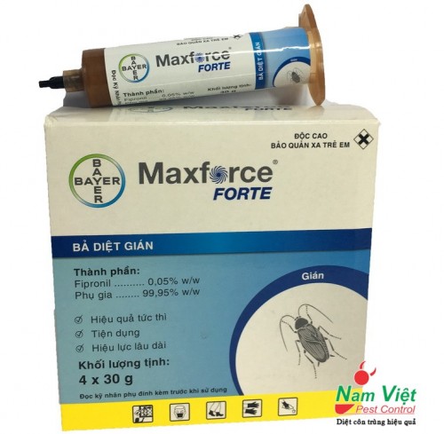 Maxforce Forte gel chuyên trị gián đức của Bayer Đức