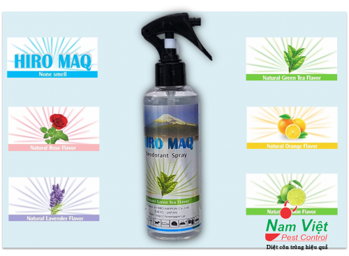 HIRO MAQ - Sản phẩm khử mùi nhanh và hiệu quả của Hiro Việt Nam