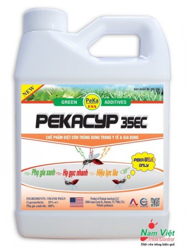 PEKACYP 35EC - Thuốc phun muỗi, hóa chất diệt muỗi, diệt côn trùng hiệu quả cao