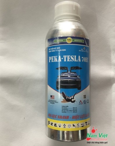 thuốc phun muỗi, diệt muỗi kháng hiệu quả Peka Tesla 70EC - thuốc diệt côn trùng Peakam - USA