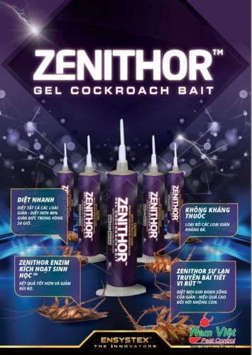Gel chuyên diệt gián đức Zenithor - Ensystex (Mỹ)