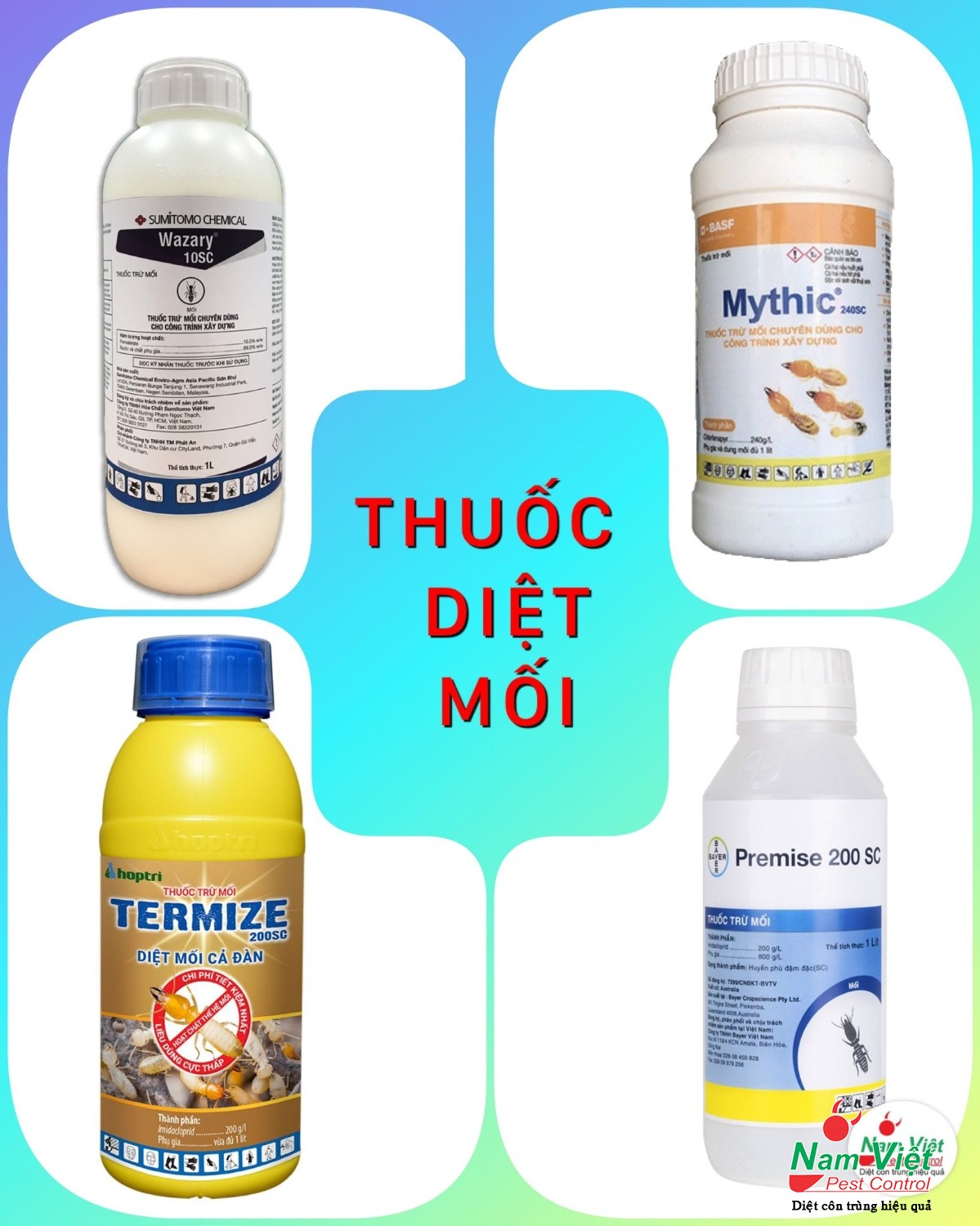 Cung cấp thuốc diệt mối hiệu quả