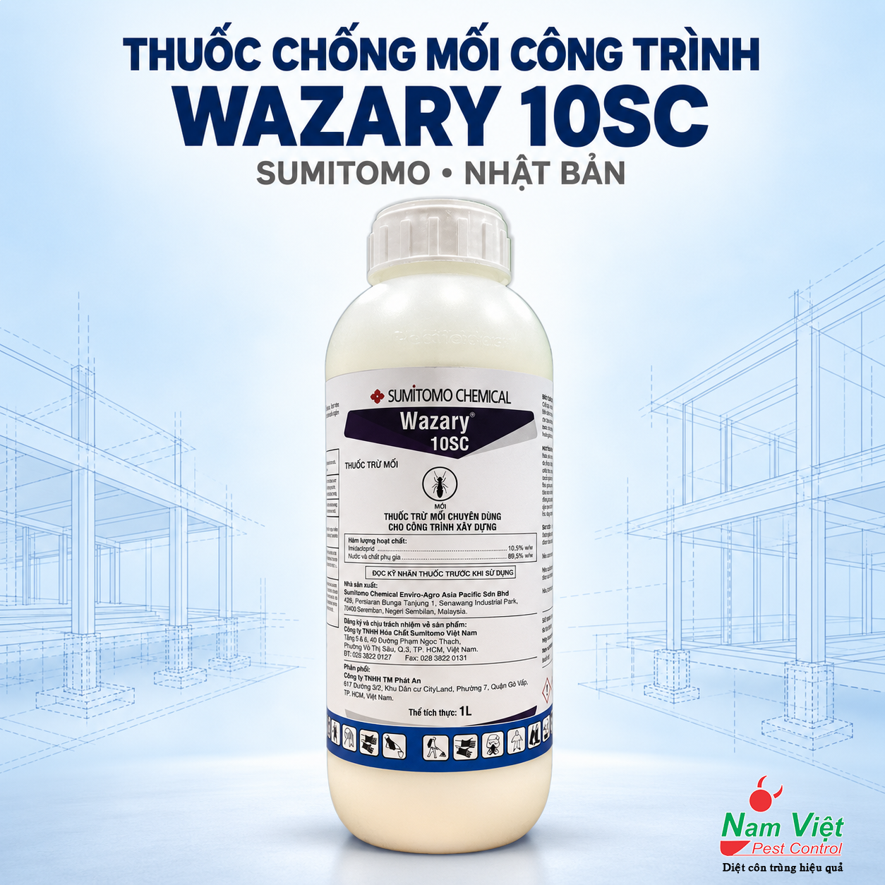 thuoc chong moi cong trinh wazary 10sc cua sumitomo nhat ban